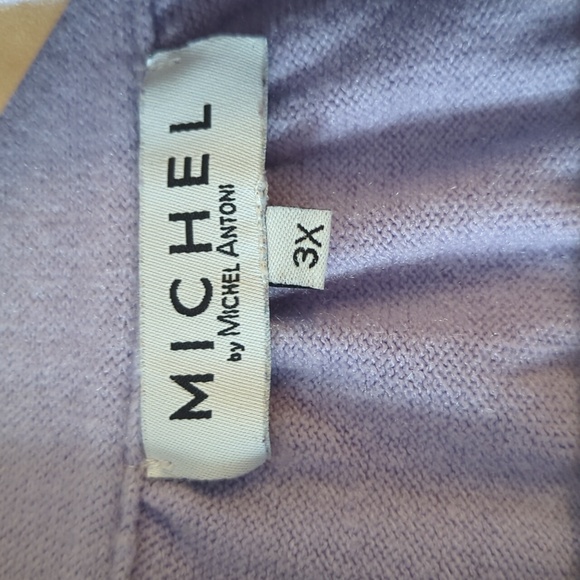 Purple ombre open front cardigan - Picture 2 of 4